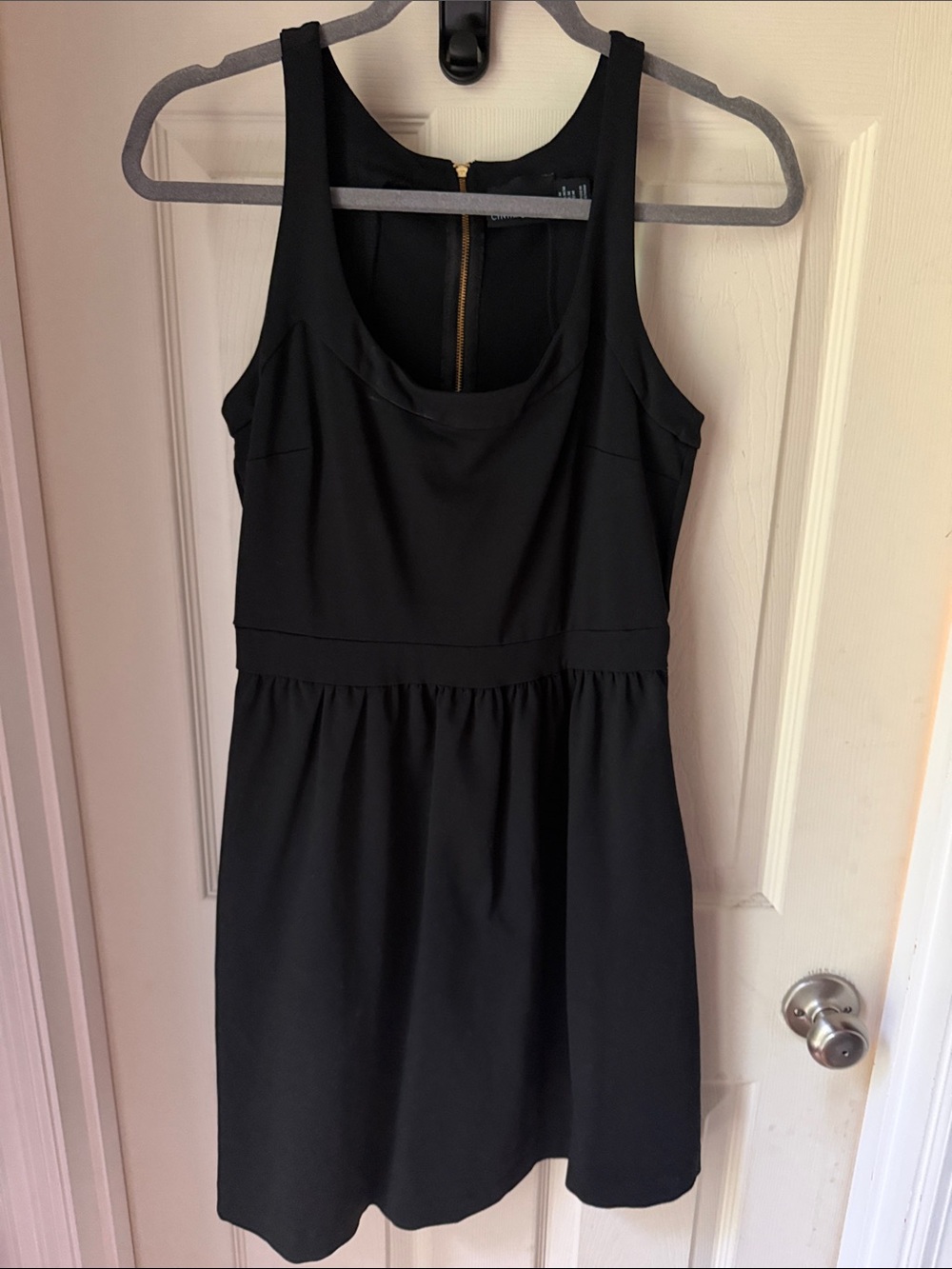 Cynthia Rowley Black Sleeveless Mini Dress